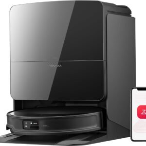 Робот-пылесос Roborock с док-станцией для автоматической мойки и наполнения Saros 10R CE, чёрный (S10R52-00)