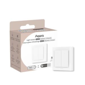 Умный выключатель Aqara Light Switch H2 EU (4 Buttons, 2 Channels) WS-K08D